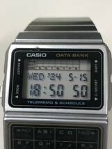 稼働品 CASIO カシオ DATA BANK データバンク DBC-610 デジタル クオーツ 腕時計 _画像2