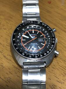 SEIKO セイコー 7017-6020 5スポーツ スピードタイマー 自動巻き 腕時計 レトロ ヴィンテージ 稼働 ジャンク