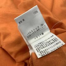 [PT13762] ヘルムートラング Tシャツ オレンジ系 S HELMUT LANG / 小型便OK_画像5