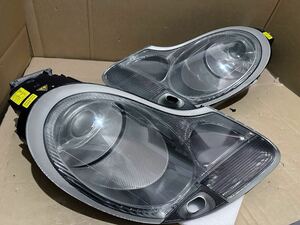 [ prompt decision excellent level damage less ] Porsche 986 911 996 Boxster head light headlamp light right left original left right set 