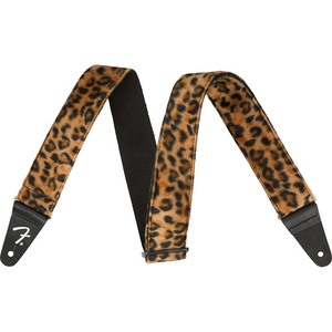 Fender Wild Animal Print Straps Leopard Print ギターストラップ〈フェンダー〉