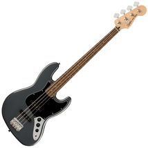 Squier by Fender Affinity Series Jazz Bass Charcoal Frost Metallic ジャズベース〈スクワイヤー フェンダー〉_画像1