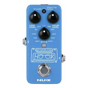 NUX HOOK (NDL-3) mini Drum & Loop ドラム＆ルーパー〈ニューエックス〉