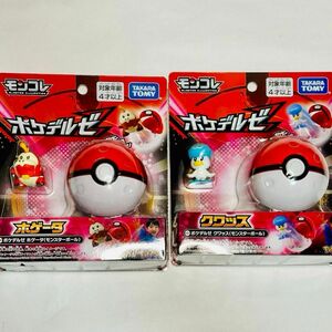 【新品未使用】 ポケモン　モンコレ ポケデルゼ　ホゲータ & クワッス　タカラトミー フィギュア　ゲーム　ポケットモンスター