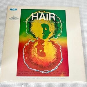 A316 LP HAIR ヘアー ブロードウェイ オリジナル キャスト 日本ビクター 美盤