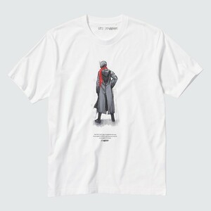 Новый неиспользованный Uniqlc / Kamen Rider UT Graphic T -Fish S размер