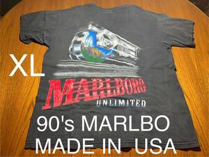 90's ヴィンテージ MARLBO TRAIN Tシャツ　古着　マルボロ　トレイン　アメリカ製　MADE IN USA 