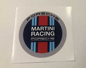 ポルシェ Martini Racing ステッカー ラウンド マルティーニ レーシング Porsche 911 996 997 991 992 718 356 930 964 993 (-pout79m