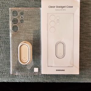 Galaxy S23 Ultra用 Clear Gadget Case (SAMSUNG 純正) EF-XS918CTEGJP