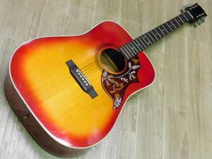 【ジャパンヴィンテージ・ハミングバードモデル】希少!! GLORIA W-200S 日本製 日進工業 Gibsonヘッド/C474