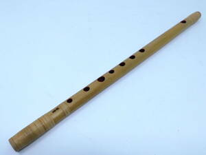 [ Zaimei shinobue ].. improved version .book@ condition inside . coating traditional Japanese musical instrument /K754