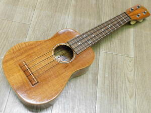 [ made in Japan ukulele ]Pupukea UF-20A Akio musical instruments .. model car Lee core Made in Japan FUJIGEN condition excellent gig case attaching ./K761