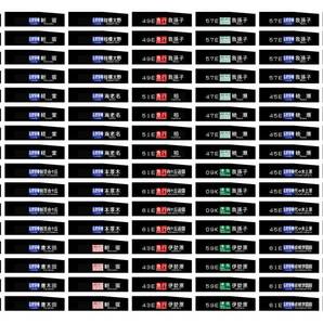 【2023年修正】TOMIX 小田急4000形 自作前面行先シール