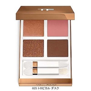 ■■TOM FORD BEAUTY　トムフォード　ソレイユドゥ　アイカラークォード　アイシャドウ　02S トロピカル ダスク　限定品　美品■■　