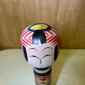 伝統こけし 山尾広昭 工芸品 民芸品 コレクション整理品の画像2