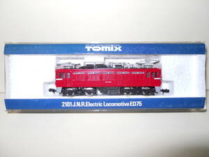 ◎TOMIX 2101●ED75型 電気機関車●美品