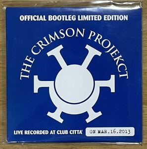 紙ジャケット　ザ・クリムゾンプロジェクト THE CRIMSON PROJEKCT オフィシャルブートレッグリミテッドエディション 2ND DAY