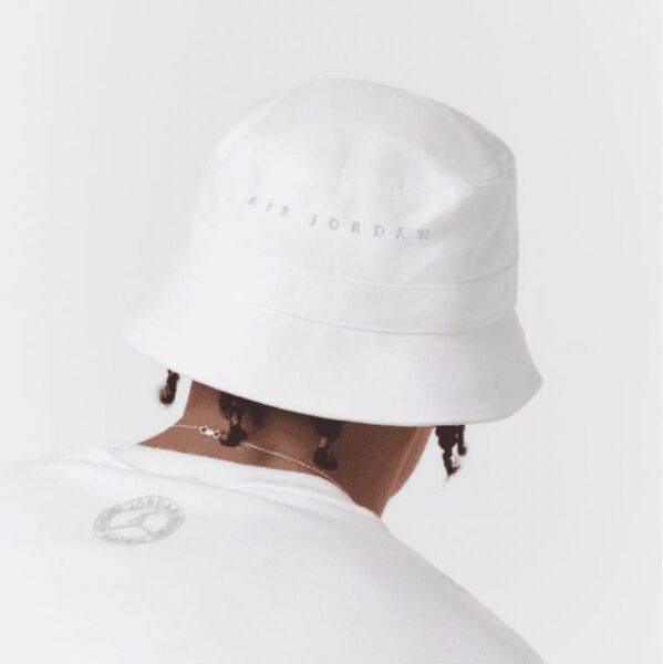ナイキ UNION x Jordan バケハ ホワイトM/Lサイズ タグ付新品