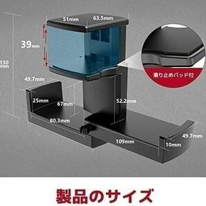 大人気商品ダブルフック ヘッドホンハンガー ヘッドホンスタンド 耐荷重2キロ