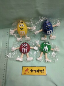 エムアンドエムズ　M&M'S　フィギュア　ベンダブル　アメトイ　4体