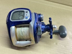 1円 DAIWA HYPER TANASENSOR 500F ダイワ ハイパータナセンサー 船用 手動リール ジャンク