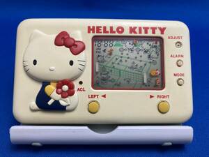 [ operation goods ]LSI game Hello Kitty TENNIS SCHOOL Game & Watch LCD Tommy HELLO KITTY mobile game tennis school TOMY