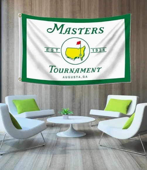 ★ 送料無料 即決！★ Masters Tournament ゴルフバナー 90×150cm ★