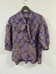  кимоно переделка gya The - рукав. блуза натуральный шелк диафрагмирования документ sama bow цвет 