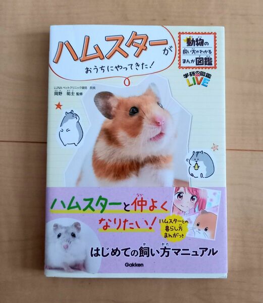 ハムスターがおうちにやってきた！ （学研の図鑑ＬＩＶＥ　動物の飼い方がわかるまんが図鑑） 岡野祐士／監修