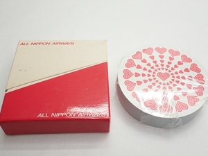 S150　トランプ　丸型　ALL NIPPON AIRWAYS　ANA　飛行機 航空機 レトロ ヴィンテージ 年代品 未開封 Vintage playing cards