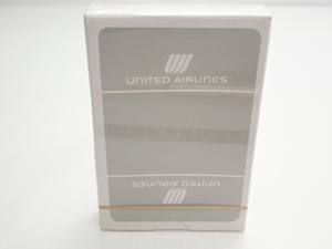 S151　トランプ　UNITED　AIRLINES　ユナイテッド航空　飛行機 航空機 レトロ ヴィンテージ 年代品 未開封 Vintage playing cards