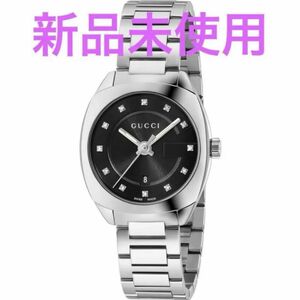新品未使用　GUCCI グッチ レディース腕時計 YA142503 GG2570 29mm クオーツ ステンレススチール