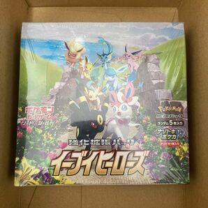 ポケモンカードゲーム イーブイヒーローズ BOX 新品未開封 シュリンク付 ポケセン産