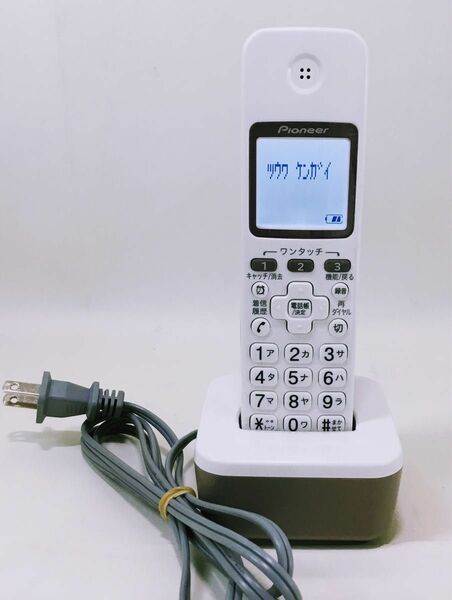 Pioneer 電話機　子機　TFEK36w（動作確認済み）