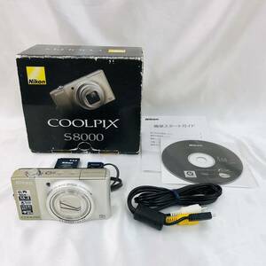Nikon COOLPIX S8000 デジカメ 通電ok 箱付き C2