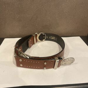 Gianni VERSACHE ベルサーチ　レザーベルト