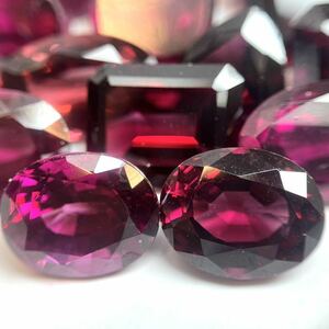 ★天然ガーネットおまとめ★M 100ct 裸石 宝石 garnet jewelry ジュエリー ルース 