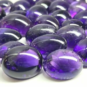 ★天然アメジスト31点おまとめ300ct★Jルース 裸石 宝石 ジュエリー jewelry アメジスト amethyst カボション 