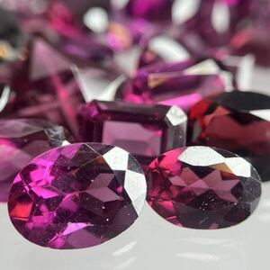 ★天然ガーネットおまとめ★J 50ct 裸石 宝石 garnet jewelry ジュエリー ルース