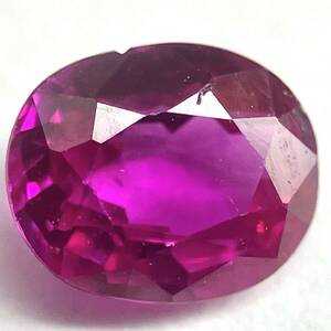 ★天然ルビー0.321ct★J約4.3×3.6mmソーティング付 ルース 裸石 宝石 ジュエリー corundum コランダム ruby 