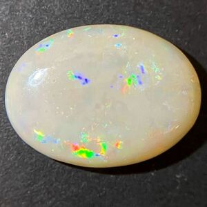 遊色効果!!★天然オパール4.558ct★J 16.2×12.0mm ルース 裸石 opal 宝石 ジュエリー jewerly ソーティング付　