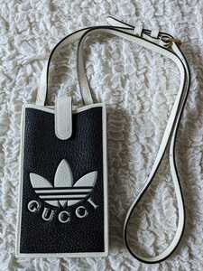 GUCCI グッチ×adidas アディダス◆iPhone スマホ ケース◆未使用