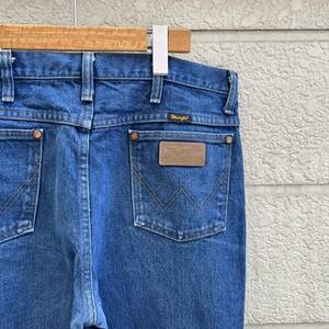USED USA old clothes Wrangler Denim pants blue Denim jeans Wrangler America old clothes vintage Vintage 34 × 32 strut 