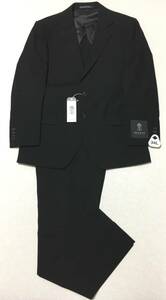 gotairiku 五大陸 WEAR BLACK フォーマル ウール スーツ　AB4　ブラック　冠婚葬祭　オンワード　定価75.900円 