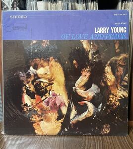 送料込みBlueNoto. BST 84242/ LARRY YOUNG・ OF LOVE AND PEACE/ New Yorkレーベル/VANGELDER刻印有り 美盤