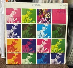 送料込みBlueNoto BST 84237 /UNIT STRUCTURES・CECIL TAYLOR /New Yorkレーベル /VANGELDER刻印有り /BN内袋有り/