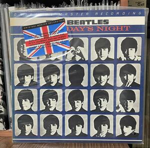  postage included The Beatles height sound quality MOBILE FIDELITY * unopened /MFSL analogue record MFSL 1-103/ A HARD DAY'S NIGHT* THE BEATLES