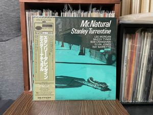 送料込みBlueNoto キング世界初登場シリーズGXK 8176/ Mr. Natural /Stanley Turrentine /帯有り ジャケ綺麗な部類 /盤　キズスレ無し良好