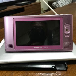 n3710^ Panasonic SV-ME550 VIERA portable 1 SEG tv Junk pink *Panasonic viera mobile TV