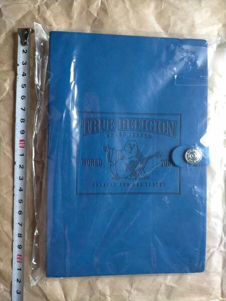 非売品 トゥルーレリジョン ジーンズ ノート TRUE RELIGION BRAND JEANS WORLD TOUR FASHION FOR THE SENSES note book